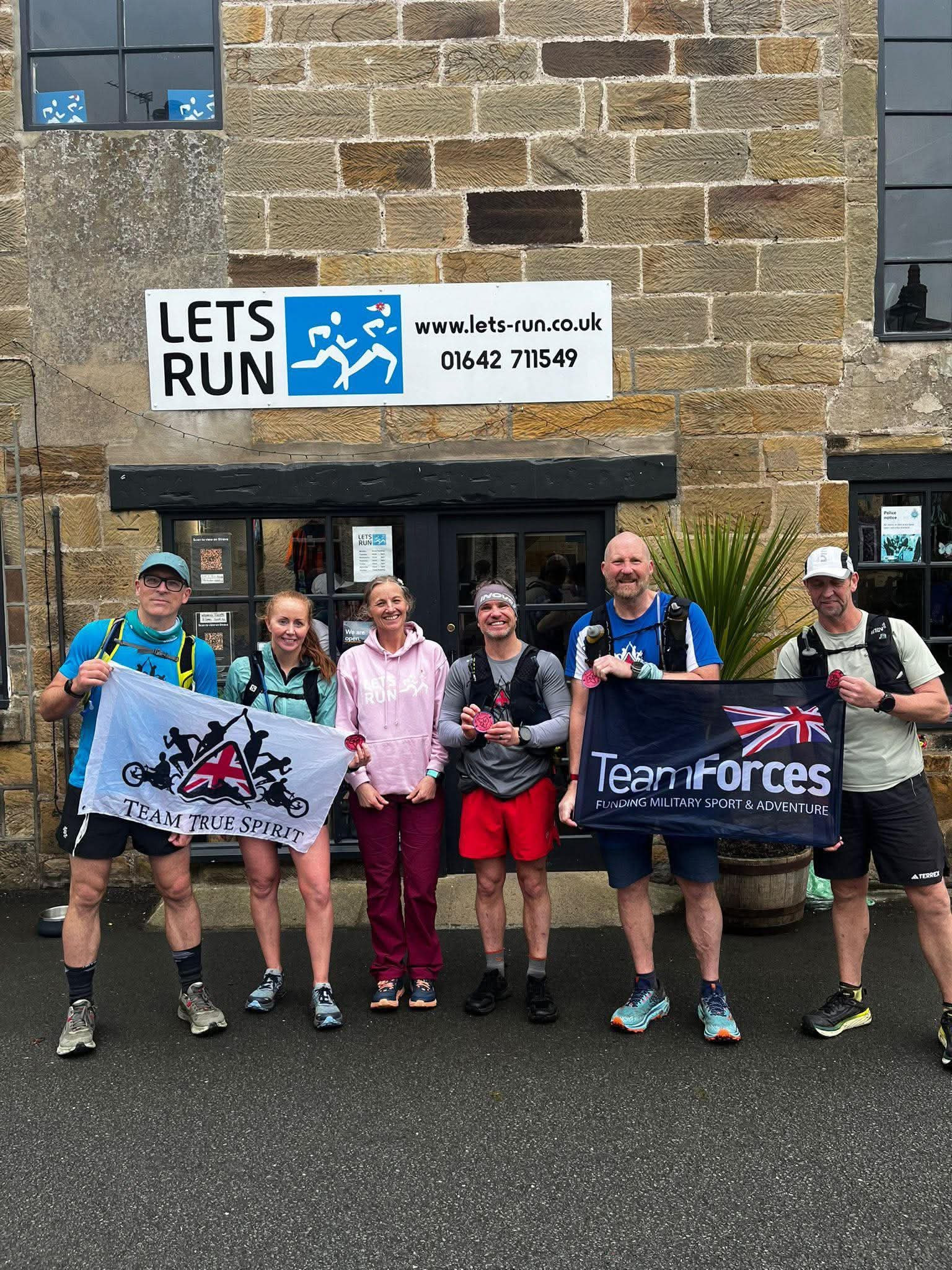 105 Mile Ultramarathon for Team True Spirit